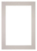 Passe Partout 20x28cm Carton Gris Graniet Bord 6cm Droit De Face | Yourdecoration.fr