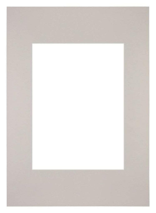 Passe Partout 20x28cm Carton Gris Graniet Bord Droit De Face | Yourdecoration.fr