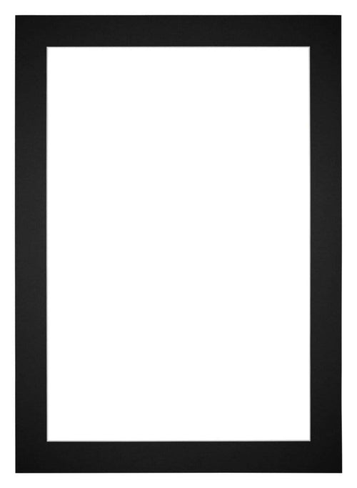 Passe Partout 20x28cm Carton Noir Bord 5cm Droit De Face | Yourdecoration.fr