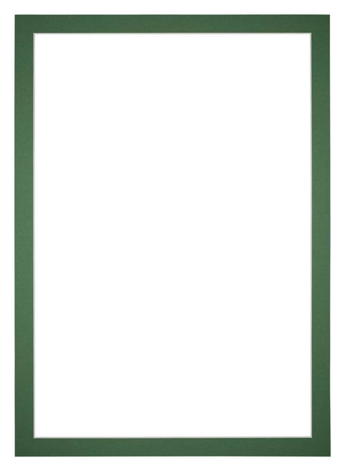 Passe Partout 20x28cm Carton Vert Foret Bord 3cm Droit De Face | Yourdecoration.fr