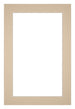 Passe Partout 20x30cm Carton Beige Bord 4cm Droit De Face | Yourdecoration.fr