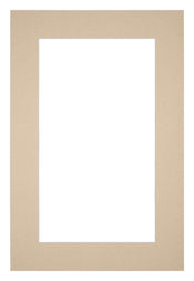 Passe Partout 20x30cm Carton Beige Bord 5cm Droit De Face | Yourdecoration.fr