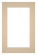 Passe Partout 20x30cm Carton Beige Bord 5cm Droit De Face | Yourdecoration.fr