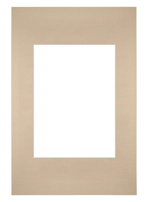 Passe Partout 20x30cm Carton Beige Bord Droit De Face | Yourdecoration.fr