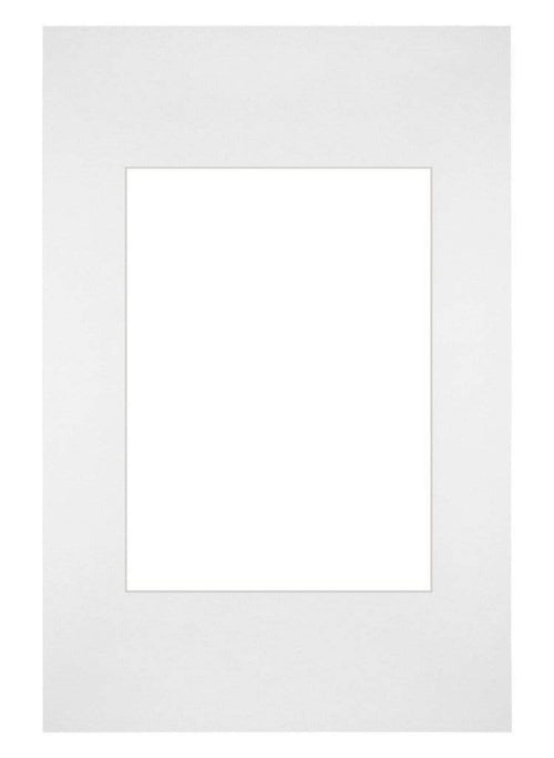 Passe Partout 20x30cm Carton Blanc Bord Droit De Face | Yourdecoration.fr