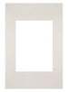 Passe Partout 20x30cm Carton Gris Clair Bord Droit De Face | Yourdecoration.fr