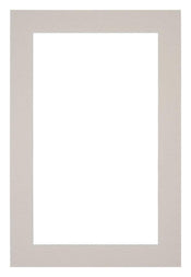 Passe Partout 20x30cm Carton Gris Graniet Bord 4cm Droit De Face | Yourdecoration.fr