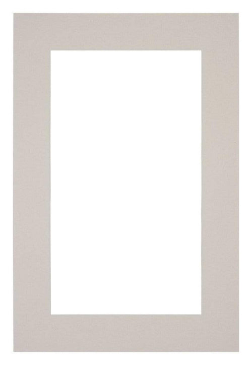 Passe Partout 20x30cm Carton Gris Graniet Bord 5cm Droit De Face | Yourdecoration.fr