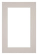 Passe Partout 20x30cm Carton Gris Graniet Bord 5cm Droit De Face | Yourdecoration.fr