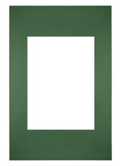 Passe Partout 20x30cm Carton Vert Foret Bord Droit De Face | Yourdecoration.fr