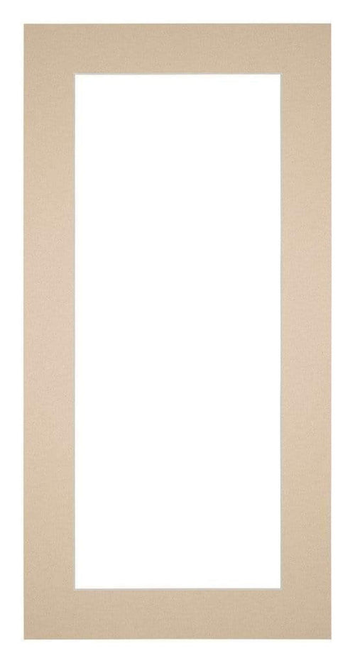 Passe Partout 20x40cm Carton Beige Bord 5cm Droit De Face | Yourdecoration.fr