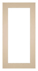 Passe Partout 20x40cm Carton Beige Bord 5cm Droit De Face | Yourdecoration.fr