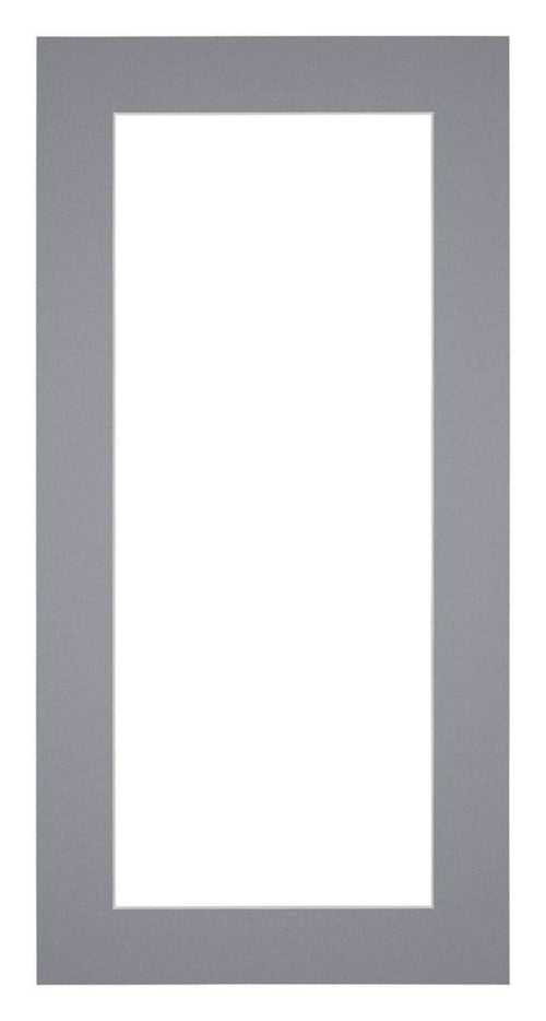 Passe Partout 20x40cm Carton Gris Bord 5cm Droit De Face | Yourdecoration.fr