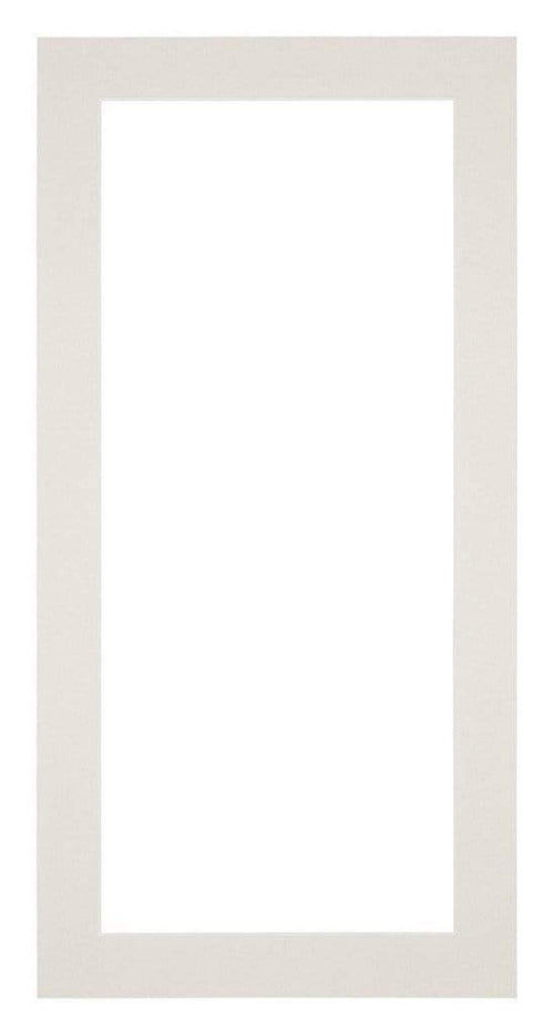 Passe Partout 20x40cm Carton Gris Clair Bord 4cm Droit De Face | Yourdecoration.fr