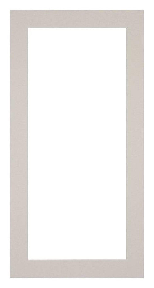 Passe Partout 20x40cm Carton Gris Graniet Bord 4cm Droit De Face | Yourdecoration.fr