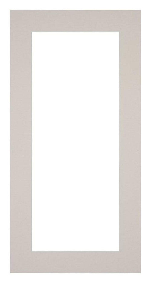 Passe Partout 20x40cm Carton Gris Graniet Bord 5cm Droit De Face | Yourdecoration.fr