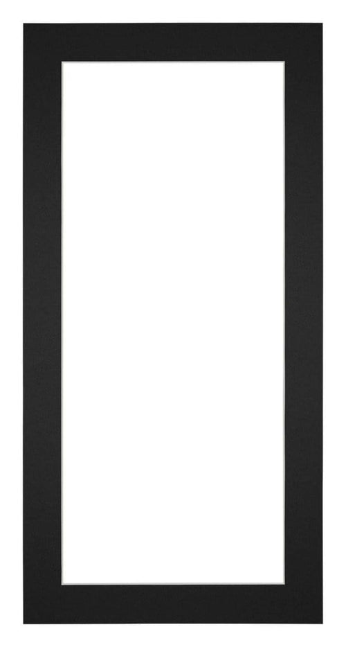 Passe Partout 20x40cm Carton Noir Bord 4cm Droit De Face | Yourdecoration.fr