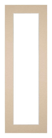 Passe Partout 20x60cm Carton Beige Bord 4cm Droit De Face | Yourdecoration.fr