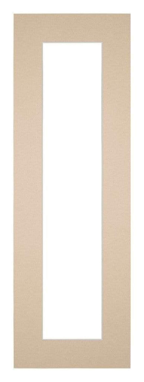 Passe Partout 20x60cm Carton Beige Bord 5cm Droit De Face | Yourdecoration.fr