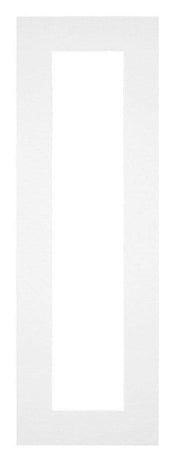 Passe Partout 20x60cm Carton Blanc Bord 5cm Droit De Face | Yourdecoration.fr