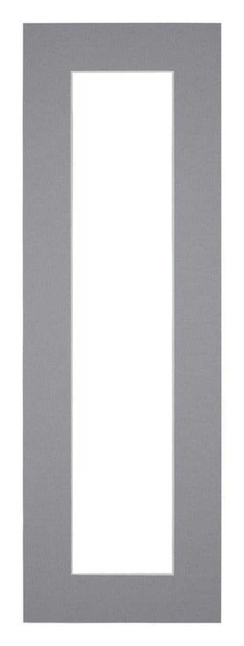 Passe Partout 20x60cm Carton Gris Bord 5cm Droit De Face | Yourdecoration.fr