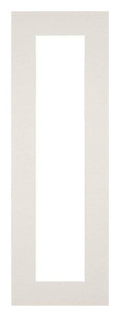 Passe Partout 20x60cm Carton Gris Clair Bord 5cm Droit De Face | Yourdecoration.fr