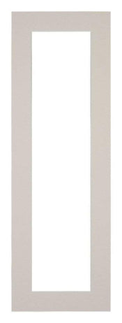 Passe Partout 20x60cm Carton Gris Graniet Bord 4cm Droit De Face | Yourdecoration.fr