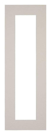 Passe Partout 20x60cm Carton Gris Graniet Bord 5cm Droit De Face | Yourdecoration.fr