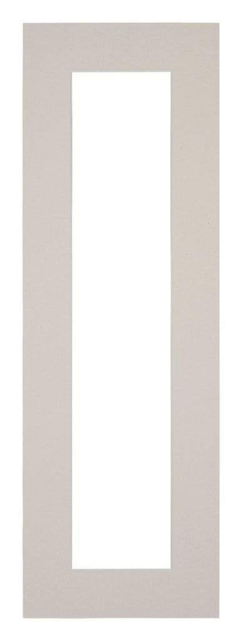 Passe Partout 20x60cm Carton Gris Graniet Bord 5cm Droit De Face | Yourdecoration.fr