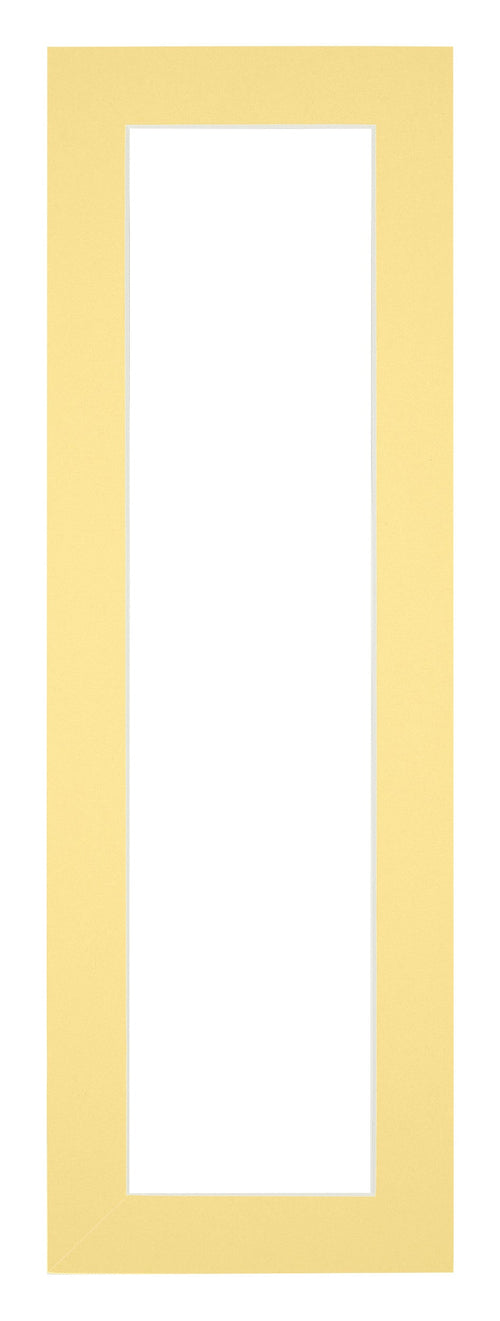 Passe Partout 20x60cm Carton Jaune Bord 4cm Droit De Face | Yourdecoration.fr