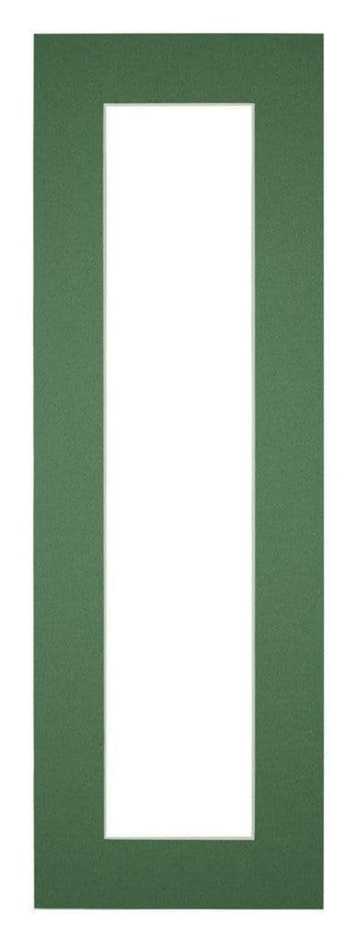 Passe Partout 20x60cm Carton Vert Foret Bord 5cm Droit De Face | Yourdecoration.fr