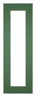 Passe Partout 20x60cm Carton Vert Foret Bord 5cm Droit De Face | Yourdecoration.fr