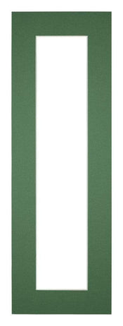 Passe Partout 20x60cm Carton Vert Foret Bord 5cm Droit De Face | Yourdecoration.fr