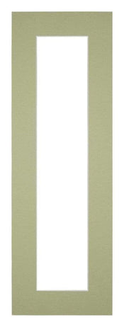 Passe Partout 20x60cm Carton Vert Menthe Bord 5cm Droit De Face | Yourdecoration.fr