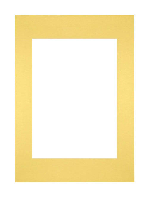 Passe Partout 21x29 7cm A4 A5 Carton Jaune Bord Droit De Face | Yourdecoration.fr