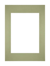 Passe Partout 21x29 7cm A4 A5 Carton Vert Menthe Bord Droit De Face | Yourdecoration.fr