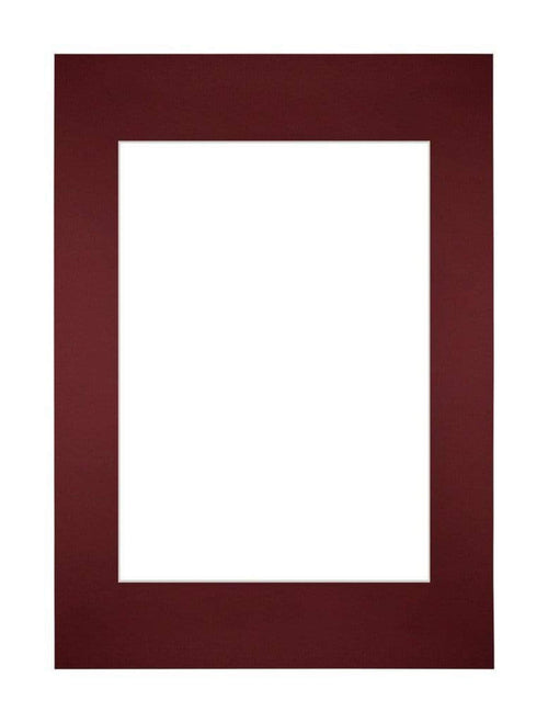 Passe Partout 21x29 7cm A4 A5 Carton Vin Rouge Bord Droit De Face | Yourdecoration.fr