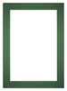 Passe Partout 21x29 7cm A4 Carton Vert Foret Bord 6cm Droit De Face | Yourdecoration.fr