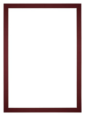 Passe Partout 21x29 7cm A4 Carton Vin Rouge Bord 3cm Droit De Face | Yourdecoration.fr