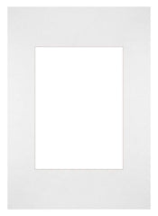 Passe Partout 21x29 7cm Carton Blanc Bord Droit De Face | Yourdecoration.fr