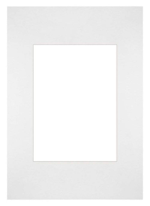 Passe Partout 21x29 7cm Carton Blanc Bord Droit De Face | Yourdecoration.fr