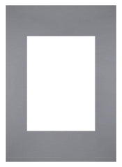 Passe Partout 21x29 7cm Carton Gris Bord Droit De Face | Yourdecoration.fr