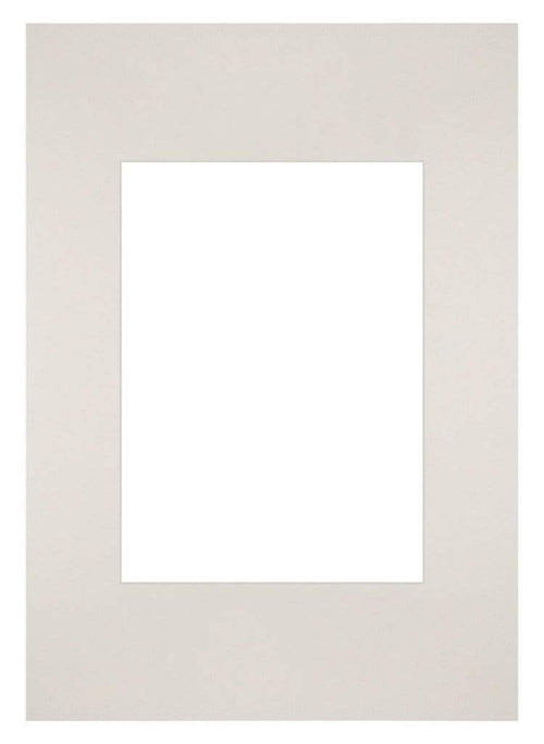 Passe Partout 21x29 7cm Carton Gris Clair Bord Droit De Face | Yourdecoration.fr