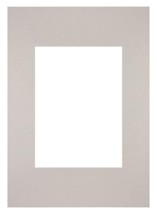 Passe Partout 21x29 7cm Carton Gris Graniet Bord Droit De Face | Yourdecoration.fr