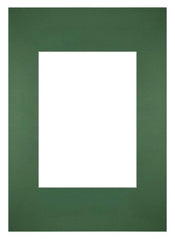 Passe Partout 21x29 7cm Carton Vert Foret Bord Droit De Face | Yourdecoration.fr