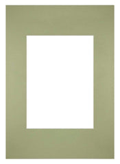 Passe Partout 21x29 7cm Carton Vert Menthe Bord Droit De Face | Yourdecoration.fr