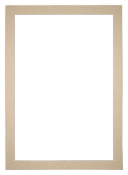 Passe Partout 21x30cm Carton Beige Bord 4cm Droit De Face | Yourdecoration.fr