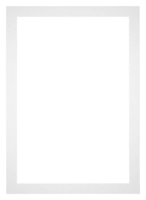 Passe Partout 21x30cm Carton Blanc Bord 4cm Droit De Face | Yourdecoration.fr