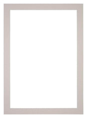 Passe Partout 21x30cm Carton Gris Graniet Bord 4cm Droit De Face | Yourdecoration.fr