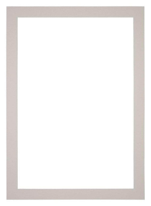 Passe Partout 21x30cm Carton Gris Graniet Bord 4cm Droit De Face | Yourdecoration.fr